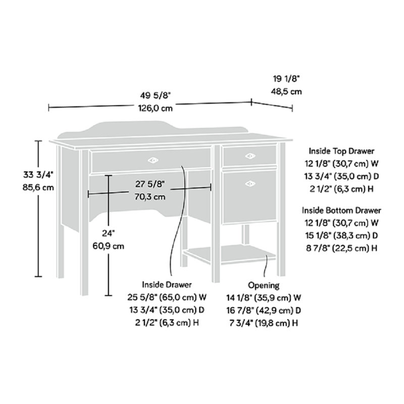 Foundry Select Cabool 49'' Desk Wayfair